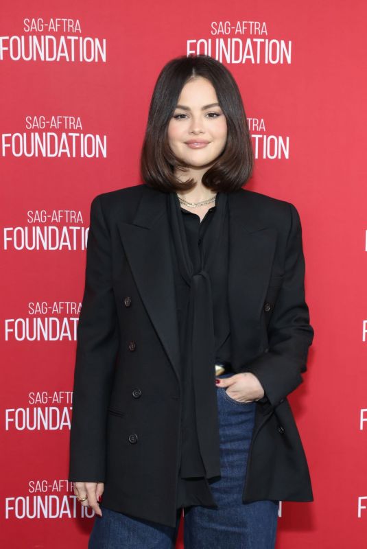 SELENA GOMEZ at SAG-AFTRA Foundation Conversations Presents Emilia Perez in Los Angeles 11/19/2024