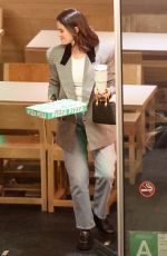 SELENA GOMEZ Out for Pizza in Beverly Hills 11/15/2024