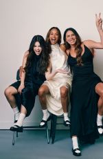 SELENA GOMEZ, ZOE SALDANA and KARLA SOFIA GASCON for Elle, December 2024/January 2025