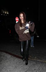 SHANINA SHAIK Night Out in Los Angeles 11/15/2024
