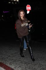 SHANINA SHAIK Night Out in Los Angeles 11/15/2024