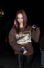 SHANINA SHAIK Night Out in Los Angeles 11/15/2024
