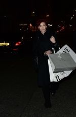 SHARON OSBOURNE Heading to Her Hotel After Shopping in Bond Street in London 11/05/2024