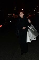 SHARON OSBOURNE Heading to Her Hotel After Shopping in Bond Street in London 11/05/2024