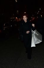 SHARON OSBOURNE Heading to Her Hotel After Shopping in Bond Street in London 11/05/2024