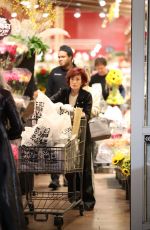 SHARON OSBOURNE Out Shopping for Thanksgiving 11/27/2024