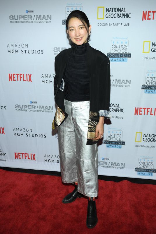 SHIORI ITO at 9th Annual Critics Choice Documentary Awards in New York 11/10/2024