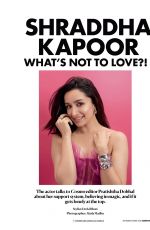 SHRADDHA KAPOOR in Cosmopolitan India, September/October 2024