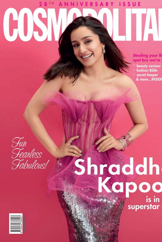 SHRADDHA KAPOOR in Cosmopolitan India, September/October 2024