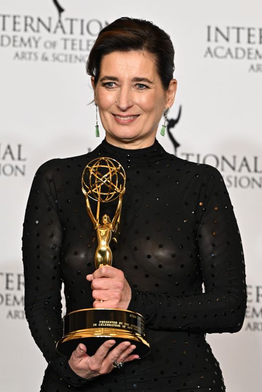 SIDONIE DUMAS at 2024 International Emmy Awards at Hilton Times Square Hotel in New York 11/25/2024