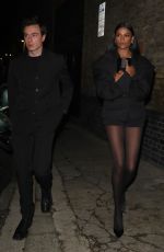 SIMONE ASHLEY Leaves Chiltern Firehouse in London 11/12/2024