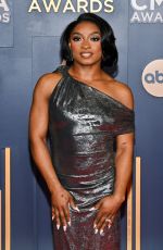 SIMONE BILES at 58th Annual CMA Awards at Bridgestone Arena in Nashville 11/20/2024