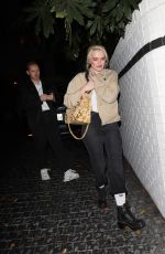 SKY FERREIRA Leaves Chateau Marmont Hotel with a Friend in Los Angeles 11/10/2024