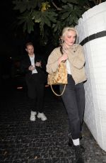 SKY FERREIRA Leaves Chateau Marmont Hotel with a Friend in Los Angeles 11/10/2024