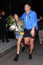SOFIA BOUTELLA Arrives at Kendall Jenner