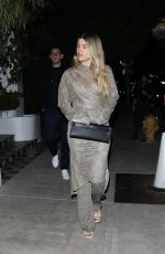 SOFIA RICHIE and hubby Elliot Grainge Arrives at The Birds Street Club in West Hollywood 11/08/2024