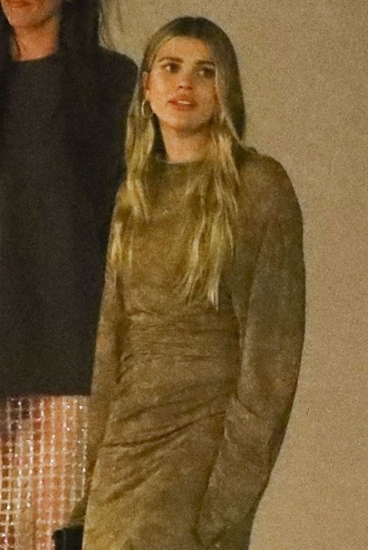 SOFIA RICHIE Leaves The Bird Streets Club in West Hollywood 11/09/2024
