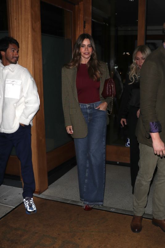 SOFIA VERGARA Leaves Cipriani Restaurant in Beverly Hills 11/23/2024