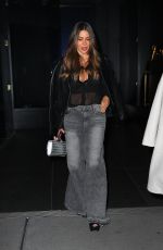 SOFIA VERGARA Out for Dinner in New York City 11/17/2024