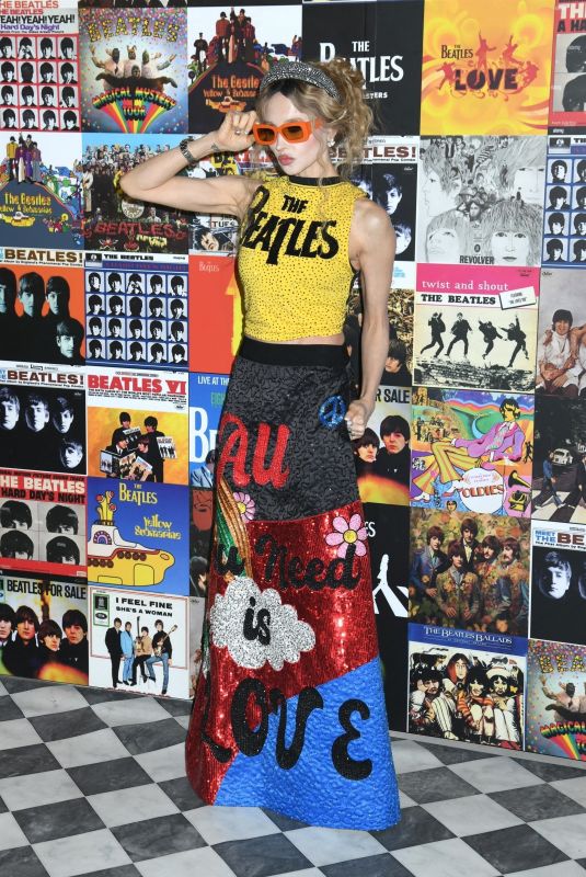 STACEY BENDET at Alice + Olivia Celebrates Their Beatles Collaboration in New York 11/12/2024