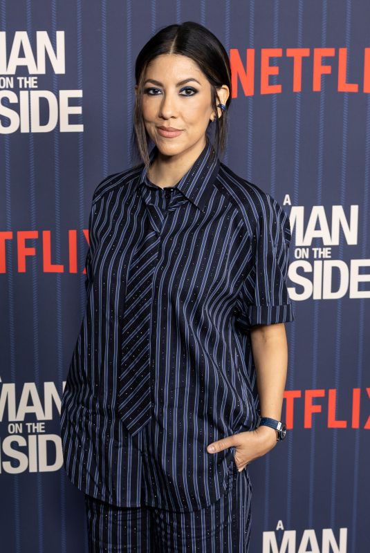 STEPHANIE BEATRIZ at A Man On The Inside Premiere in Los Angeles 11/10/2024