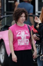 SYDNEY SWEENEY on the Set of Her Boxing Biopic in Gastonia 10/29/2024