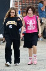 SYDNEY SWEENEY on the Set of Her Boxing Biopic in Gastonia 10/29/2024