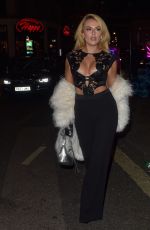 TALLIA STORM Arrives at Lio Leicester Square in London 11/01/2024
