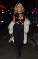 TALLIA STORM Arrives at Lio Leicester Square in London 11/01/2024