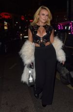 TALLIA STORM Arrives at Lio Leicester Square in London 11/01/2024