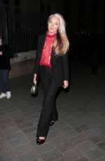 TAMARA BECKWITH Arrives at Zoe Law: Legends Photography Exhibition at National Portrait Gallery in London 11/28/2024