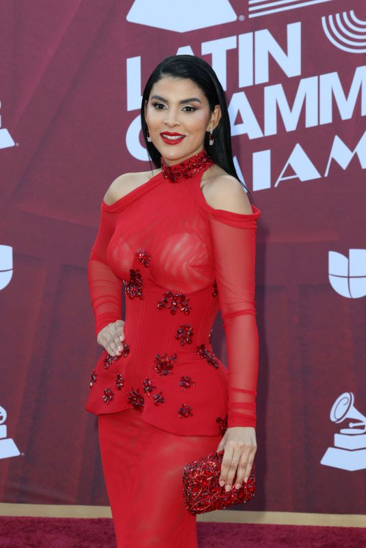 TANIA MEDINA at 25th Annual Latin Grammy Awards in Miami 11/14/2024