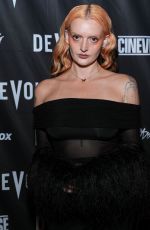 TARA RULE at Devon Premiere at AMC Empire 25 in New York 11/08/2024