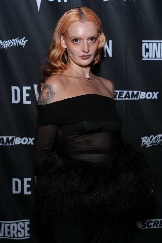 TARA RULE at Devon Premiere at AMC Empire 25 in New York 11/08/2024