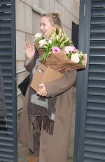 TASHA GHOURI Leaves Hotel in Blackpool 11/16/2024