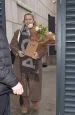 TASHA GHOURI Leaves Hotel in Blackpool 11/16/2024