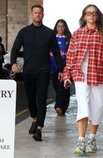 TATE MCRAE Leaves Her Hotel in Perth 11/08/2024