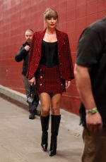 TAYLOR SWIFT Arrives at Denver Broncos vs. Kansas City Chiefs Game at Arrowhead Stadium in Kansas City 11/10/2024