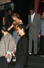 TAYLOR SWIFT Leaves Chez Margaux in New York 11/08/2024