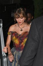 TAYLOR SWIFT Leaves Chez Margaux in New York 11/08/2024