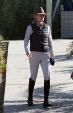 TEDDI MELLENCAMP at an Equestrian Competition in La Quinta 11/09/2024