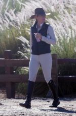 TEDDI MELLENCAMP at an Equestrian Competition in La Quinta 11/09/2024