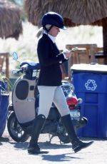 TEDDI MELLENCAMP at an Equestrian Competition in La Quinta 11/09/2024