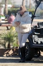 TEDDI MELLENCAMP at an Equestrian Competition in La Quinta 11/09/2024