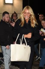 TESS DALY Arrives Back at Her Hotel in Blackpool 11/15/2024