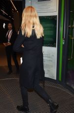TESS DALY Arrives Back at Her Hotel in Blackpool 11/15/2024