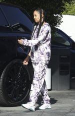 TIA MOWRY at a Gas Station in Los Angeles 11/15/2024