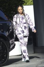 TIA MOWRY at a Gas Station in Los Angeles 11/15/2024