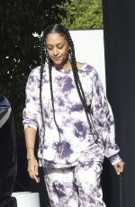 TIA MOWRY at a Gas Station in Los Angeles 11/15/2024