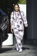 TIA MOWRY at a Gas Station in Los Angeles 11/15/2024